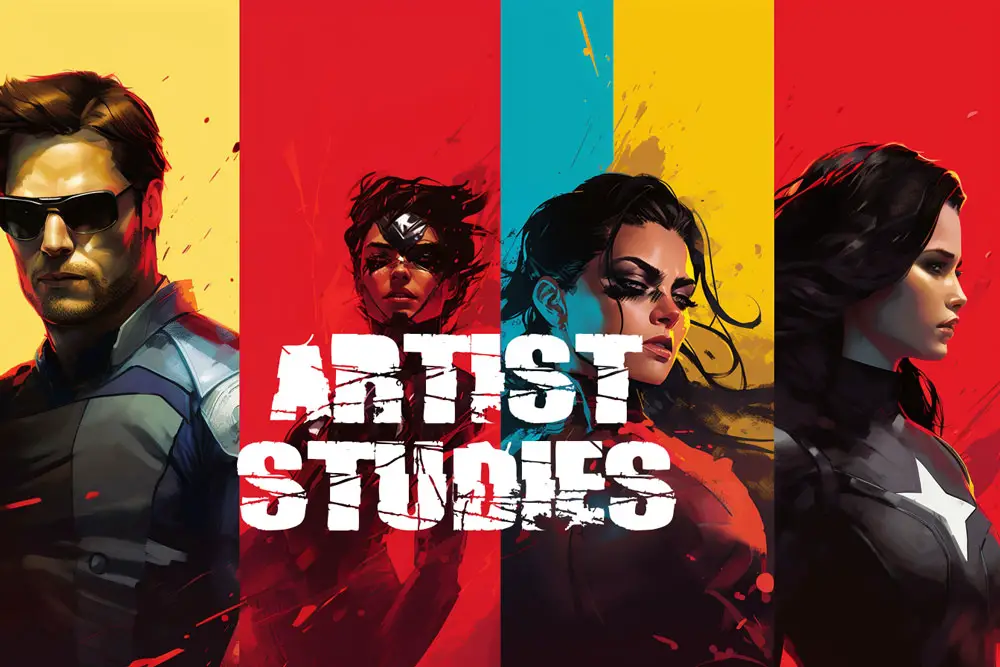 Comic Book Heroes Artist Studies