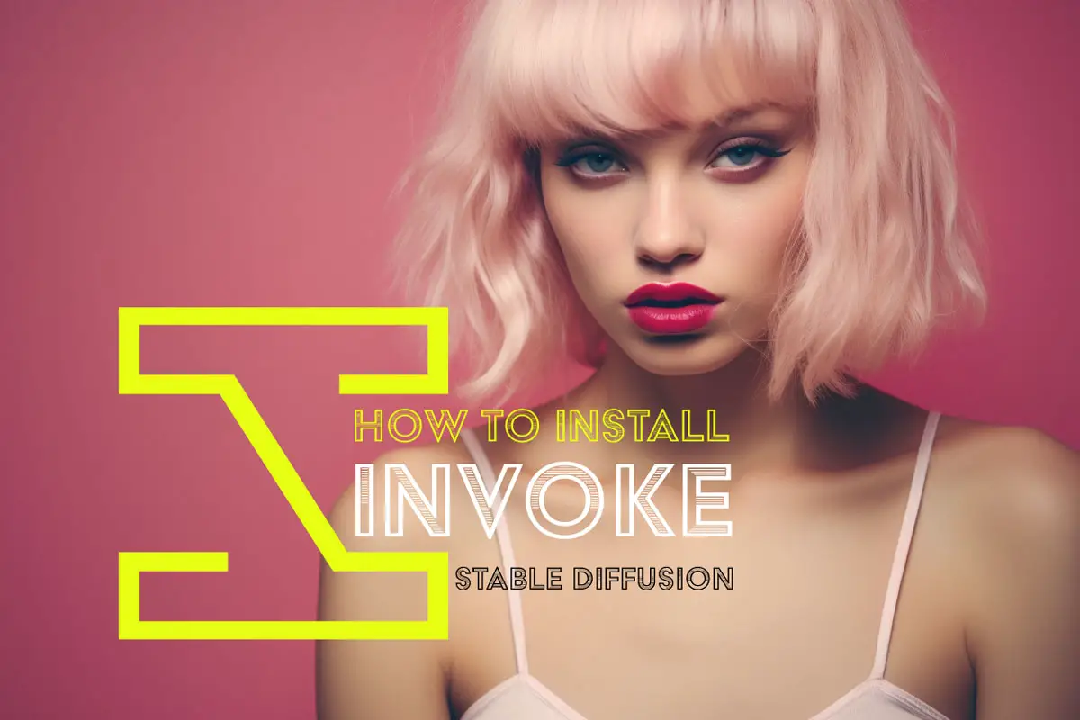 Bubble gum blonde in pink - How to Install Invoke
