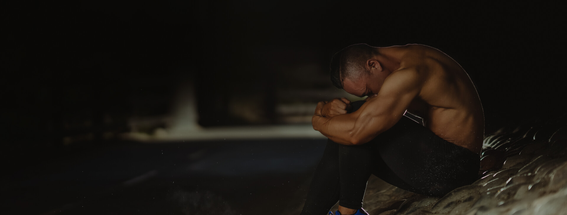 Rezience Header Image - Gil Devera crouched over in Nike's apparel
