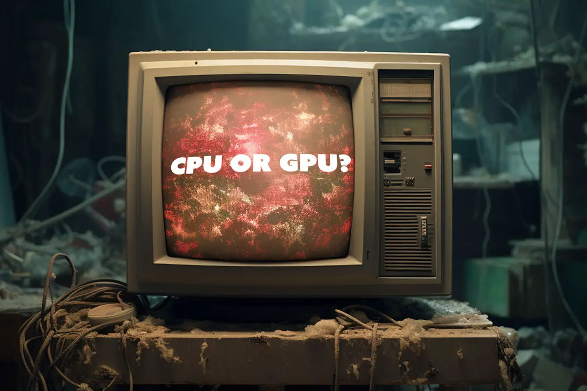 Should I Use CPU or GPU for Stable Diffusion?