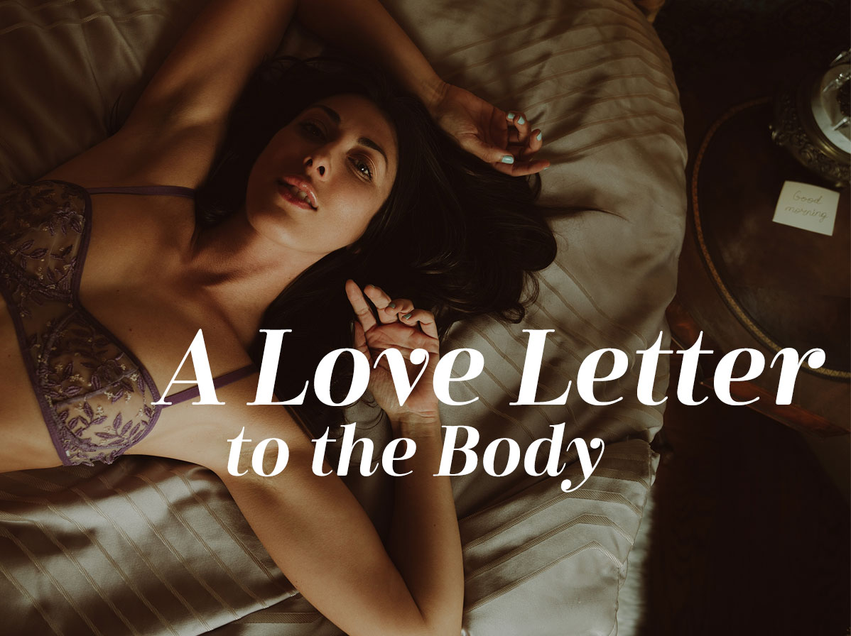 Italian model Brett Anne Barletta - A Love Letter to the Body Boudoir Pic
