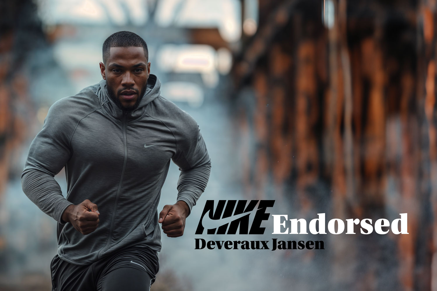 Nike athlete endorsements Running in the Smoke