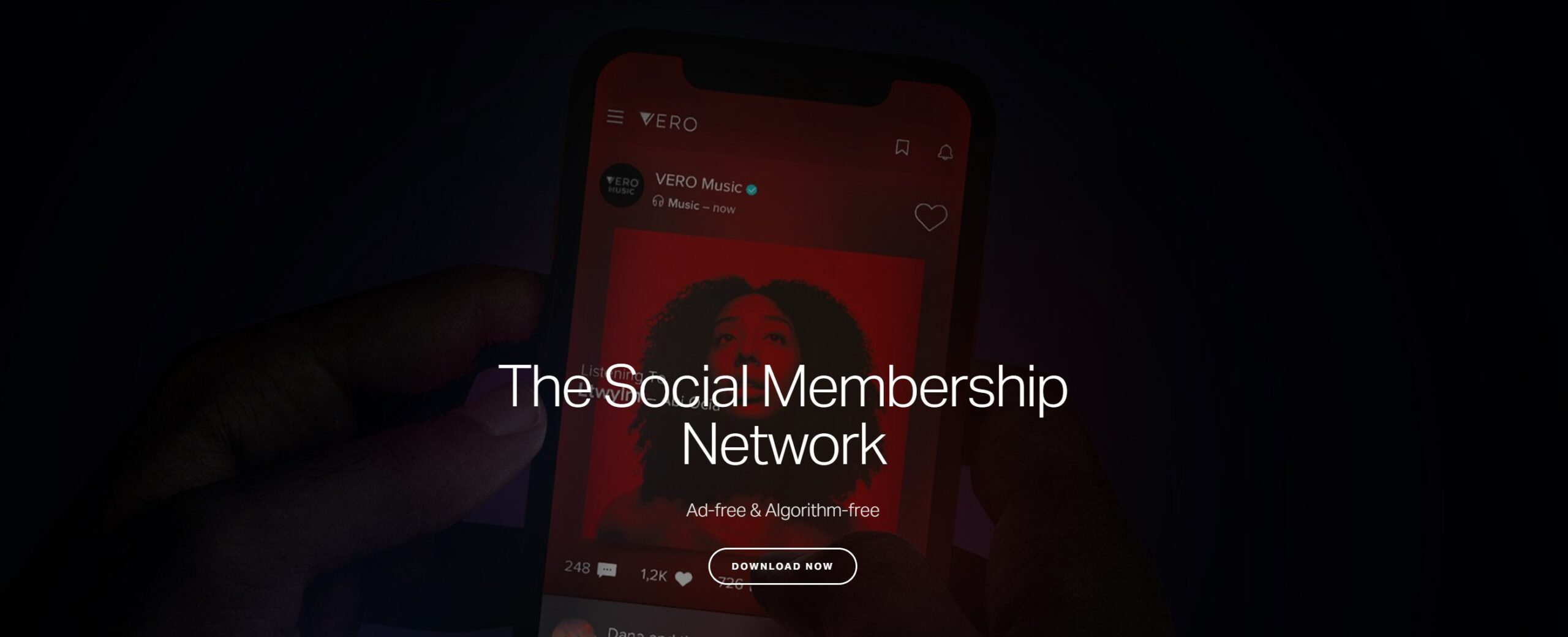 Vero Social Media Platform - Social Membership Network