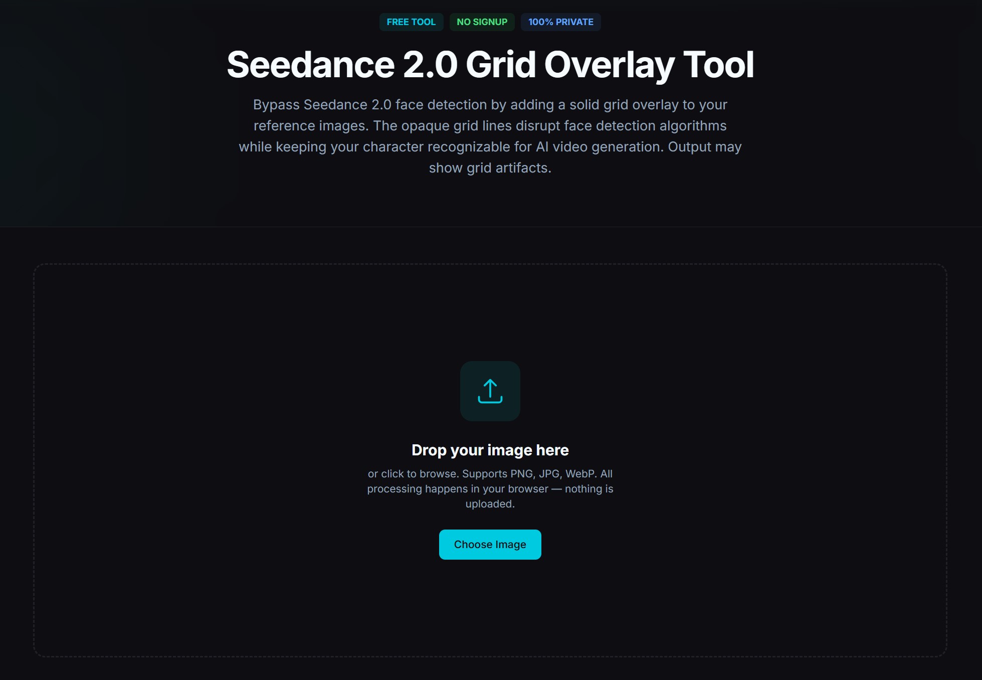 Seedance 2.0 Grid Overlay